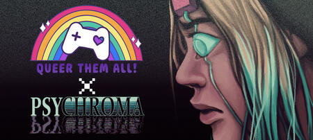 Psychroma & Queer Them All logos
