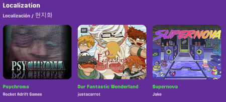 Localized games